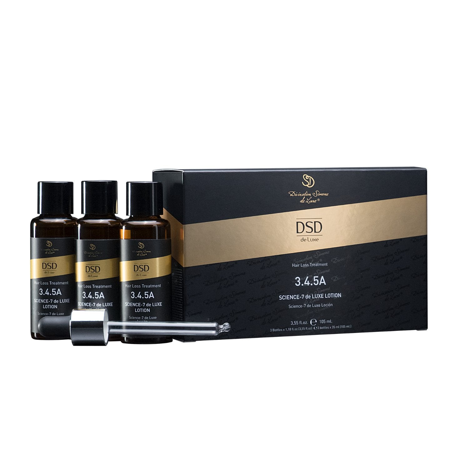 DSD de Luxe 3.4.5A Science-7 de Luxe Hair Growth Therapy Serum (3x35ml)