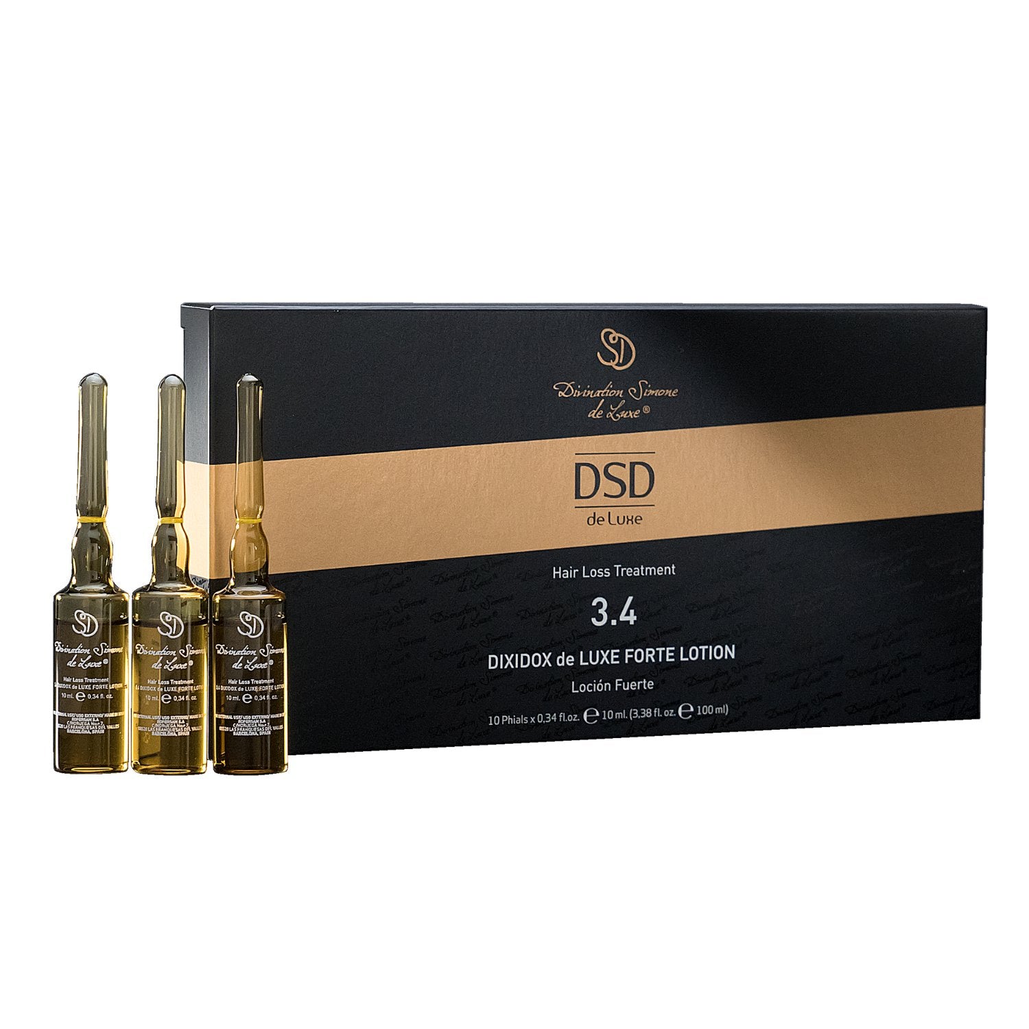 DSD de Luxe 3.4 - Strong Hair Loss Serum (10x10ml)
