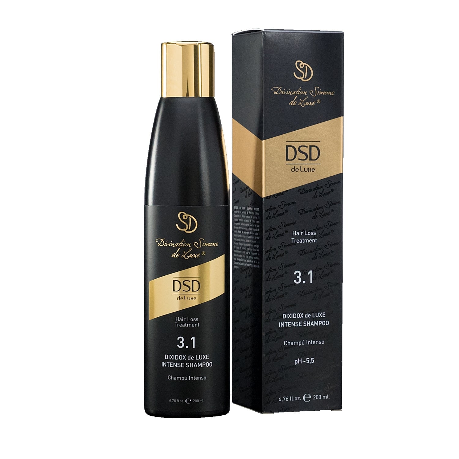DSD de Luxe 3.1 – Intense Caffeine Hair Loss Shampoo (200ml)