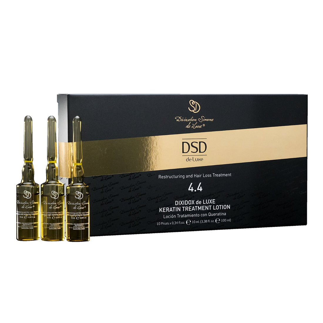 DSD de Luxe 4.4 - Dual Action Keratin Serum (10x10ml)