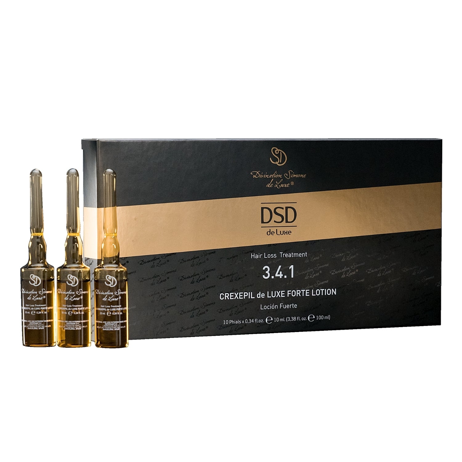 DSD de Luxe 3.4.1 – Ultra Strong Anti Hair Loss Serum (10x10ml)